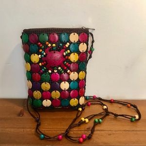 PANAMA beaded purse NWOT
